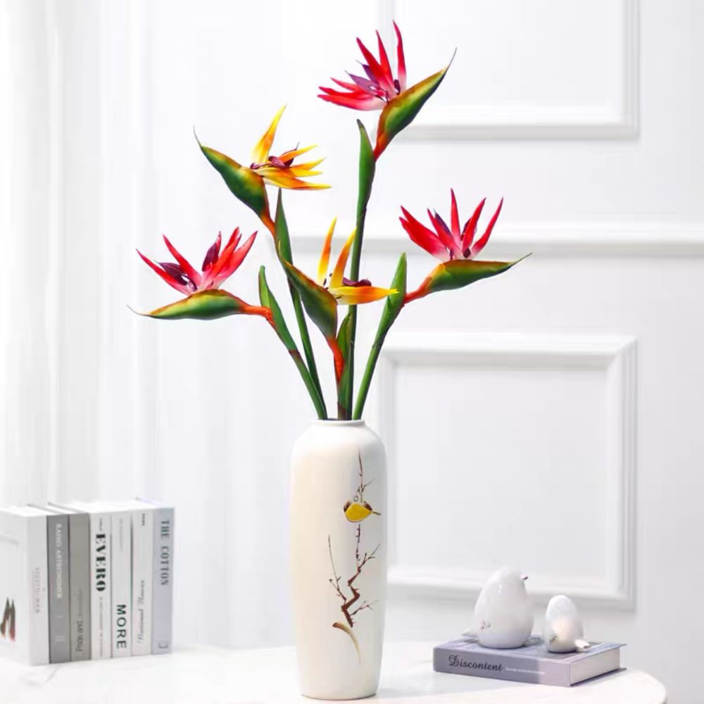 긴 줄기 인조 버드 오브 파라다이스 실제같은 촉감의 장 - Bird Paradise Strelitzia 리뷰 및 가격