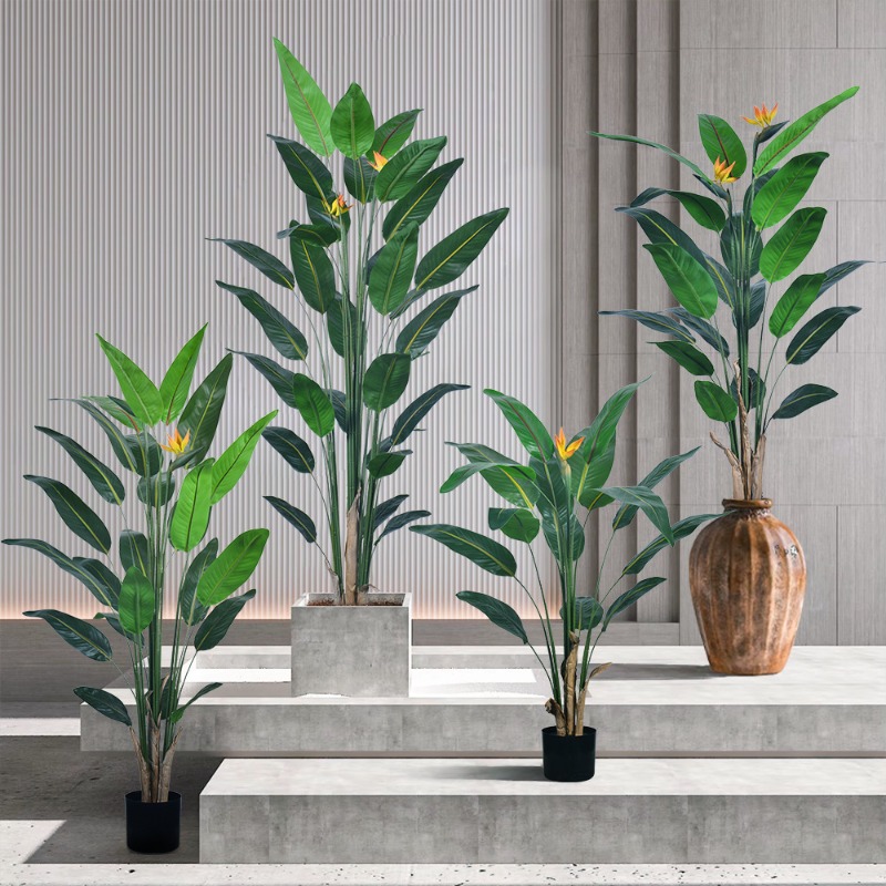 사실적인 대형 인조 버드 파라다이스 스트렐리치아 꽃 장 - Bird Paradise Strelitzia 리뷰 및 가격