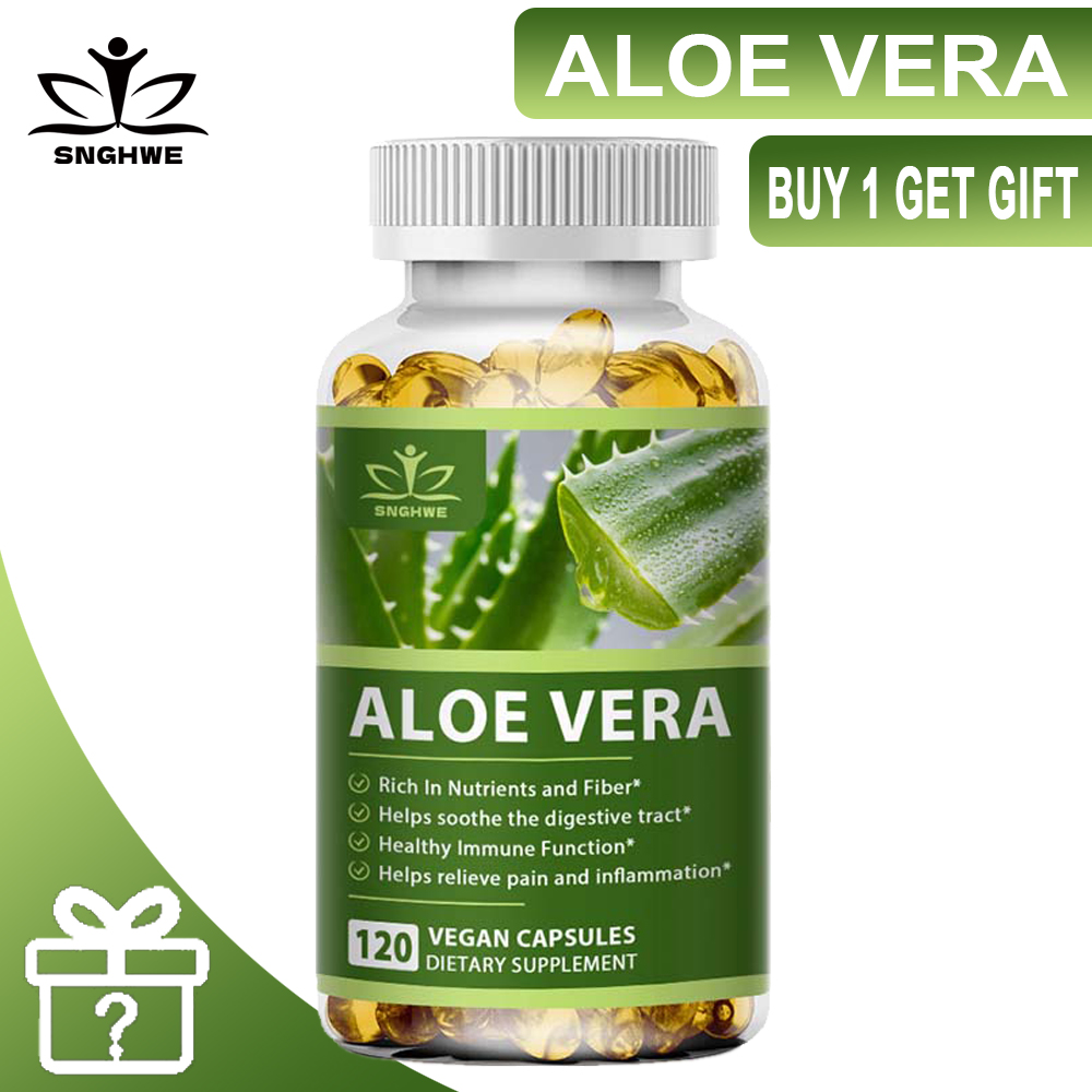 유기농 무게추 감량 알로에 베라 캡슐, 지방 연소, 빠 - Aloe Vera Pot 리뷰 및 가격