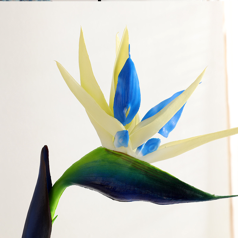 인조 스트렐리치아 꽃 2개, 80cm 길이의 인조 식물 - Bird Paradise Strelitzia 리뷰 및 가격